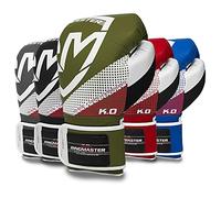 RingMaster Sports Pro Boxing Gloves Training Sparring Bag Mitts MMA Punch Fight (Olive Green, 16oz)