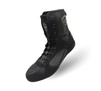RingMaster Unisex Boxing Shoes Boots Champion Series (Black, UK Footwear Size System, Adult, Men, Numeric, Medium, 8.5)