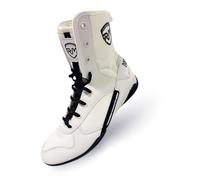 RingMaster Unisex Boxing Shoes Boots Champion Series (White, UK Footwear Size System, Adult, Men, Numeric, Medium, 6.5)