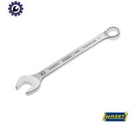 HAZET Combination Wrench 603-14 – 14 mm, 170 mm, 12-Point, Chrome-Plated, Cranked