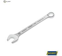 HAZET Combination Wrench 603-14 – 14 mm, 170 mm, 12-Point, Chrome-Plated, Cranked