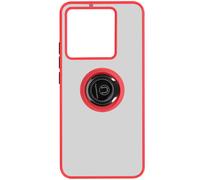 Ringrip Support Video Ring Case for Xiaomi 13T & 13T Pro Hybrid Bimaterial Red