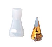 Rings Cone Resin Mold Rings Holder Silicone Molds for Epoxy Resin Rings Cone Pyramid Silicone Resin Mold Rings Stand