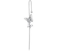Rings for Teen Girls,1PC 925 Sterling Silver Stylish Ear Needles Butterfly Hook Earring for Women Surround Zircon Piercing Earrings