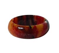 Rings Made of Gold 585 for Men Ring Chunky Knit Ring Blue Colourful Rings Clouds Simple Girls Rainbow Women's Finger Jewellery Style Finger Rings Acrylic Finger Jewellery, 6, Acrylic, No Gemstone