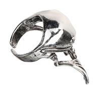 Rings Male Opening Frog Jewelry Fashionable Mens Finger Small Metal Ring Alloy Silver