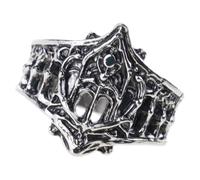 Rings Medieval Castles Design Elegant Jewelry for Women Men Unisex Gift Kirsite Sturdy Comfort Fit Gothic Rings