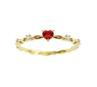 Rings Personalised European and American Texture Closed Rings Valentine's Day Advanced Finger Rings Couple Confession Filigree Finger Rings for Women, 7, Plastic, No Gemstone