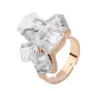 Rings Plastic Set Zirconia Magic Opening Crystal Ring Rings Unusual Finger Rings Fashion Jewellery, Einheitsgröße, Metal, No Gemstone