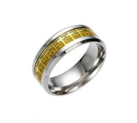 Rings Ring Jewellery Women Men Cross Ring Men Women Christian Jesus Christ Couple Rings Jewelry For Lover 7 Gold