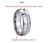 Rings Ring Jewellery Women Men Waterproof Couple Wedding Rings For Men And Women Lovers Alliance Hand Finger Ring Marriage 9 Pvf310Steelrings