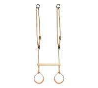 Rings - Trapeze Game with Metal Rings - Sensory Play & Balance Equipment for Garden