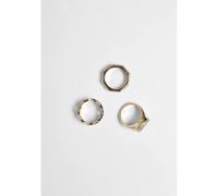 Rings Urban Classics diamond (x3) Jaune L/XL
