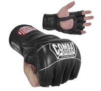 Ringside Combat Sports Pro Style MMA Gloves, Black, Youth Medium