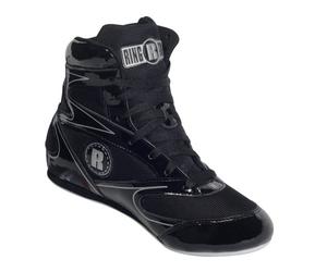 Ringside Diablo Boxing Shoes, Unisex Adult Sneaker, Black/White, 5 UK