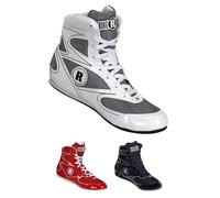 Ringside Diablo Wrestling Boxing Shoes, White, 8 UK