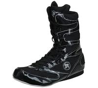 Ringside High Top Boxing Shoe (Black, 7)