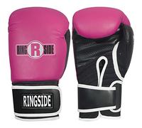 Ringside IMF Tech Boxing MMA Training Bag Gloves, Large, Pink