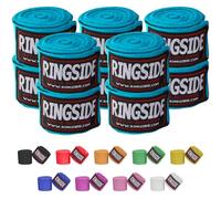Ringside Mexican Style Boxing Hand Wraps (5 Pairs Pack), Electric Blue, 180"