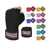 Ringside Mexican Style Boxing Hand Wraps (Pair), Black