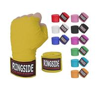 Ringside Mexican Style Boxing Hand Wraps (Pair), Gold, 180"