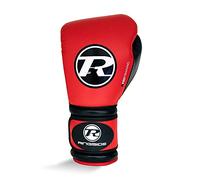 Ringside Pro Training G1 Boxing Gloves Adult Leather Sparring Gloves 10oz 12oz 14oz 16oz Training Gloves Bag & Pad Boxing Gloves (Red, 14oz)