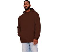 Ringspun Cotton Tall Oversized Hoodie Casual Classics Chocolate L