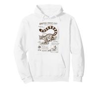 Ringtail Miner's Cat Anatomy Wildlife Animal Lover Zoologist Pullover Hoodie