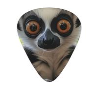 Ringtailed Lemur Guitar Picks Gift Set - Smooth Durable Plectrums For Acoustic, Electric & Bass Guitar, Perfect Present For Guitar Lovers & Musicians