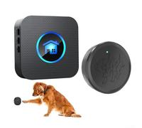 Ringtone Wireless Dog Door Bell, Dog Doorbell for Toilet Training and Go Outside with Weatherproof Touch Button & 5 Volume & 55 Ringtones(1 Receiver+ 1 Button)