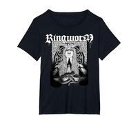 Ringworm - Hammer of The Witch - Official Merchandise T-Shirt, Women's Plus, Black, 1X