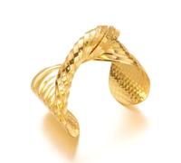 RINHOO 1-3Pcs Chunky Bangle Bracelet For Women Trendy Wide Hinged Cuff Open Bracelet Gold Stackable Bracelets Jewelry for Women, One Size, Acrylic, no gemstone