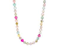 RINHOO FRIENDSHIP Shell Necklace Elegant Minimalist Waterproof 18K Gold Stainless Steel Heart Shell Beaded Choker Aesthetic Summer Beach Jewelry