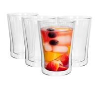 Rink Drink Double-Walled Glasses Set - 360Ml - Pack Of 4