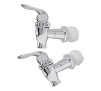 Rink Drink Drinks Dispenser Spout - Tap for Large Beverage Dispenser - Pack of 2 in Silver Rink Drink Silver