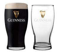 Rink Drink Guinness Pint Glasses - 568Ml (20Oz) - Pack Of 2