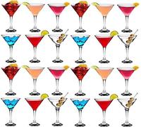 Rink Drink Martini Stemmed Cocktail Glasses 175ml - Set of 24