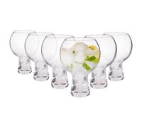 Rink Drink Short Stem Gin Glasses - 525ml - Pack of 6 in Clear Rink Drink Clear