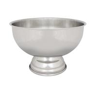 Rink Drink Stainless Steel Champagne Ice Bucket - 35cm Plain - 1x Home Pub Garden Table Wine Champagne Water Beer Bottle Drinks Cooler
