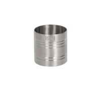 Rink Drink Stainless Steel Thimble Measure - 25ml in Silver Rink Drink Silver
