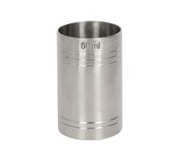 Rink Drink Stainless Steel Thimble Measure - 50ml in Silver Rink Drink Silver