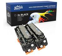 RINKLEE 305X CE410X Toner Cartridge Compatible with HP LaserJet Pro 300 M351 M351a MFP M375 M375nw Pro 400 M451 M451dn M451dw M451nw MFP M475 M475dn M475dw | High Yield 4000 Pages | BLACK, 2-PACK
