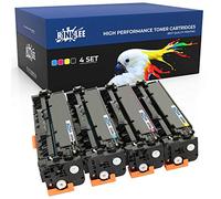 RINKLEE 312X 312A Toner Cartridge Compatible with HP Color LaserJet Pro MFP M476 M476dn M476dw M476nw | High Yield 4400/2700 Pages | 4-PACK