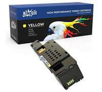 RINKLEE 593-11019 Toner Cartridge Compatible with Dell C1765nfw C1765nf C1760nw 1250c 1350cnw 1355cn 1355cnw | High Yield 1400 Pages | YELLOW