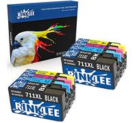 RINKLEE 8 Compatible 711XL 711 XL Ink Cartridges Replacement for HP DesignJet T120 T520