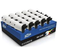 RINKLEE DK-11240 DK11240 Label Rolls Compatible with P-Touch QL-1050 QL-1050N QL-1060N QL-1100 QL-1110NWB | 102 mm x 51 mm | 20-Pack