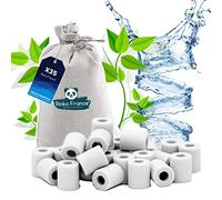 Rinko France 35pcs Ceramic Beads Water Filter - Anti-Limescale, Removes Bad Taste - Ideal for Jugs, Coffee Makers, Kettles