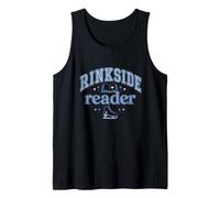 Rinkside Reader Hockey Romance Book Lover Team Design Tank Top