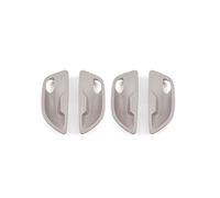 RINKTEEA Door Handle Covers for 5-Series for F10 for F18 2010-2017 Car Interior Inner Door Pull Handle Bowls Trim(4PCS Gray Set)