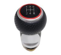 RINKTEEA Gear Knob for A4 8E B6 B7 2000 2001 2002 2003 2004 2005 2006 2007 2008 Chrome Gear Shift Knob Boot Gaitor(12345r Gear Knob)